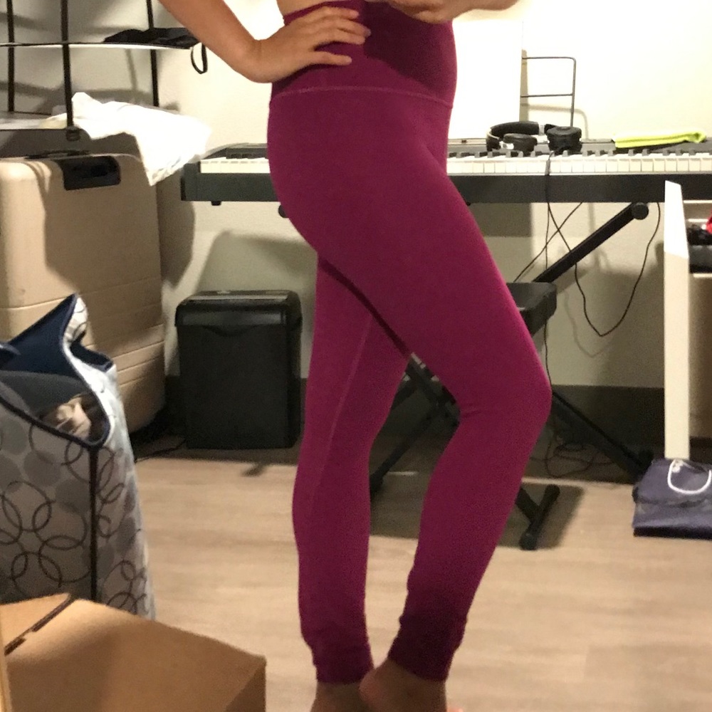 Lululemon align pant 25” - deep fuchsia